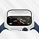 Avizar Coque Apple Watch Serie 7 (41mm) Rigide Finition Soft-touch Enkay blanc pas cher