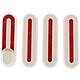 Avizar Caches Roues avec Stickers Réfléchissants pour Xiaomi M365 et Pro  Blanc Caches roues blanc conçus pour trottinette électrique Xiaomi M365 et Pro