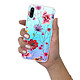 Evetane Coque Huawei P30 Lite/ P30 Lite XL 360 intégrale transparente Motif Fleurs Multicolores Tendance pas cher