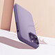 Avis Moxie Coque pour iPhone 14 Pro Max Hybride Semi-rigide Fine Légère Intérieur Doux  gris lavande