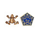Harry Potter - Pack 2 pin's Chocogrenouille Pack de 2 pin's Harry Potter, modèle Chocogrenouille.