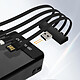 Avis LinQ Batterie Secours 25800mAh Câble 4 en 1 Amovible et Sortie USB Compact  Noir