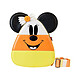 Disney - Sac à bandoulière Mickey Mouse & Minnie Candy Corn By Loungefly Sac à bandoulière Mickey Mouse &amp; Minnie Candy Corn By Loungefly.