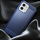 Avis Avizar Coque pour Motorola Moto G84 Effet Carbone Silicone Flexible Antichoc  Bleu Nuit