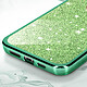Acheter Avizar Coque pour iPhone XS Max Paillette Amovible Silicone Gel  Vert