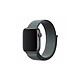 Devia Bracelet pour Apple Watch 42/44/45/49mm en Nylon Gris Fabriqué en nylon tissé à double épaisseur