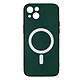 Avizar Coque pour iPhone 14 Plus Compatible Magsafe Protection Semi Rigide Soft-Touch  vert foncé - Coque de protection compatible MagSafe spécialement conçue pour Apple iPhone 14 Plus