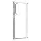 3mk Coque pour Samsung Galaxy S23 Ultra Souple Anti-Chutes 1.25m  Clear Case transparent - Coque de protection signée 3mk de la série Clear Case pour Samsung Galaxy S23 Ultra