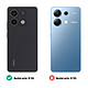 Acheter Avizar Coque pour Xiaomi Redmi Note 13 5GSilicone Protection Caméra Bleu