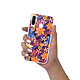 LaCoqueFrançaise Coque Huawei P30 360 intégrale transparente Motif Fleurs violettes et oranges Tendance pas cher