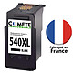 COMETE - 540XL - 1 cartouche MADE IN FRANCE compatible CANON 540XL  - Noir - Marque française 1 cartouche MADE IN FRANCE compatible CANON 540XL Noir