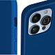 Acheter Avizar Coque pour iPhone 15 Pro Max Silicone Semi-rigide Finition Douce au Toucher Fine  Bleu