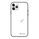 LaCoqueFrançaise Coque iPhone 12 Pro Max Coque Soft Touch Glossy Coeur Blanc Amour Design Coque iPhone 12 Pro Max Coque Soft Touch Glossy Coeur Blanc Amour Design