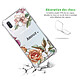 Avis LaCoqueFrançaise Coque Samsung Galaxy A20e anti-choc souple angles renforcés transparente Motif Amour en fleurs