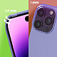 Moxie Coque pour iPhone 14 Pro Hybride Semi-rigide Fine Légère Intérieur Doux  lilas pas cher