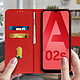Avis Avizar Étui pour Samsung Galaxy A02s Clapet Portefeuille Support Vidéo  Rouge