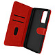 Avizar Housse Xiaomi 12 Lite Clapet Portefeuille Fonction Support Vidéo rouge Chesterfield - Étui de la série Chesterfield spécialement conçu pour Xiaomi 12 Lite