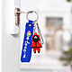 Acheter Avizar Porte-clé Dragonne Figurine Série Coréenne Squid Game Bracelet Silicone Bleu