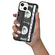 Evetane Coque iPhone 13 silicone transparente Motif Cassette ultra resistant pas cher