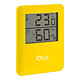 Thermomètre Hygromètre magnétique à écran LCD - Jaune - Otio Thermomètre Hygromètre magnétique à écran LCD - Jaune - Otio