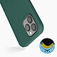 Avis Avizar Coque iPhone 13 Pro Max Silicone Semi-rigide Finition Soft-touch vert éméraude
