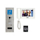 AIPHONE - Kit vidéo accessibilité avec platine inox encastrée AIPHONE - Kit vidéo accessibilité avec platine inox encastrée