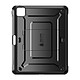 Supcase Coque Intégrale pour iPad Pro 11 2024 Antichoc avec Béquille Support Noir Conception avec une armure en polycarbonate rigide et une couche interne en silicone