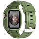 Avizar Bracelet pour Apple Watch Ultra 49mm Silicone Bumper Ajustable  Vert - Bracelet Sport spécialement conçu pour votre Apple Watch Ultra 49mm