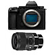 PANASONIC Lumix S5 MARK II X + Objectif SIGMA 35mm PROMO GARANTIE 3 ans. MATERIEL PROVENANCE PANASONIC FRANCE. Emballage securisé de vos commandes. Livré avec Facture dont TVA.