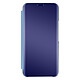 Avizar Étui Clear View pour Samsung Galaxy S22 avec Clapet Miroir Support Vidéo  bleu - Étui spécialement conçu pour votre Samsung Galaxy S22