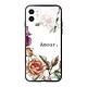 LaCoqueFrançaise Coque iPhone 12 Mini Coque Soft Touch Glossy Amour en fleurs Design