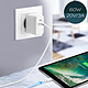 Avis LinQ Câble USB-C vers Lightning 60W Charge et Synchro Fast Charge 3A 1.2m  Blanc