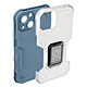 Avizar Coque iPhone 14 Plus Antichoc Hybride avec Anneau Support Magnétique  Blanc Une coque de protection antichoc spécifiquement conçue pour iPhone 14 Plus