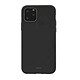 QDOS Coque pour iPhone 11 Pro Eco Ultrafine et Antichoc Noir Bords flexibles. Douce au toucher