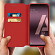 Avis Avizar Housse Samsung Galaxy A10 Étui Folio Fonction Support Vidéo Rouge