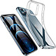 Evetane Coque iPhone 12/12 Pro (6,1 pouces) souple en silicone transparente Motif Coque iPhone 12/12 Pro (6,1 pouces) souple en silicone transparente
