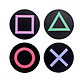 Sony PlayStation - Pack 4 sous-verres Icons Playstation Pack de 4 sous-verres Icons Playstation.