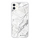 LaCoqueFrançaise Coque iPhone 11 360 intégrale transparente Motif Marbre gris Tendance Coque iPhone 11 360 intégrale transparente Marbre gris Tendance