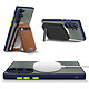 Avis Avizar Coque MagSafe pour Samsung S23 Ultra Hybride Fine Bords surélevés  Contour Bleu Nuit