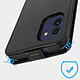 Avis Avizar Étui pour Samsung Galaxy A03 Clapet Vertical Porte-carte Effet Cuir de Cheval  Noir