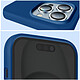 Acheter Moxie Coque pour iPhone 15 Pro Semi-rigide Intérieur Microfibre Bleu Nuit