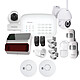 DAEWOO SA612 Pack alarme Wifi/GSM avec 14 accessoires, 1 sirène et 2 caméras de surveillance