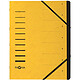 PAGNA Trieur 'Sorting File', 7 compartiments, jaune Trieur