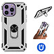 Avizar Coque pour iPhone 14 Pro Max Antichoc Bi-matière Bague Support Vidéo  argent - Coque bi-matière spécialement conçue pour votre Apple iPhone 14 Pro Max