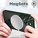 Avis Avizar Coque MagSafe pour iPhone 14 Pro Max Silicone Protection Caméra  Contour Chromé Vert