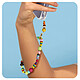Acheter Avizar Bracelet pour Téléphone Perles Heishi 30cm Anneau et Dragonne  multicolore