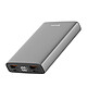 Swissten Powerbank 20W USB-C Power Delivery et USB Quick Charge 10000mAh  Gris Une banque d'alimentation signée Swissten, pour charger votre appareil partout