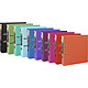 EXACOMPTA Classeur à levier Prem'Touch dos 80mm A4 couleurs pastel assorties x 10 Classeur à levier