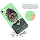 Avis Evetane Coque iPhone 7/8/ iPhone SE 2020 Silicone Liquide Douce vert pâle Tigre Fashion