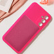 Avis Avizar Coque pour Samsung Galaxy A25 5G Silicone Cache Caméra Coulissant Fuchsia